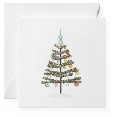 Holiday Gift Enclosure, Christmas Tree in Acrylic Box, Karen Adams